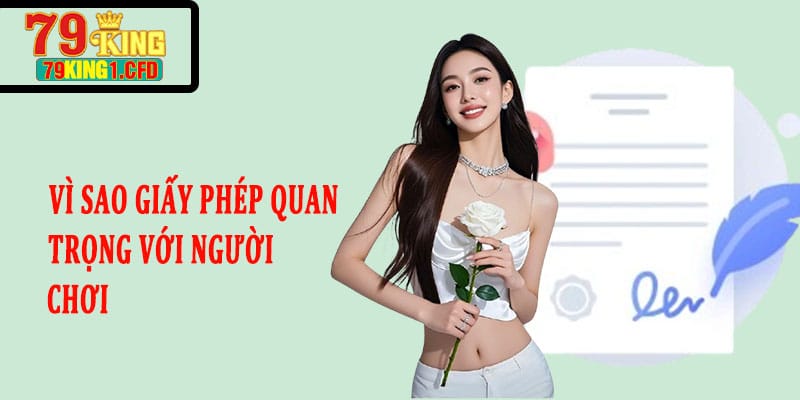 Vì Sao Giấy Phép Quan Trọng Với Người Chơi